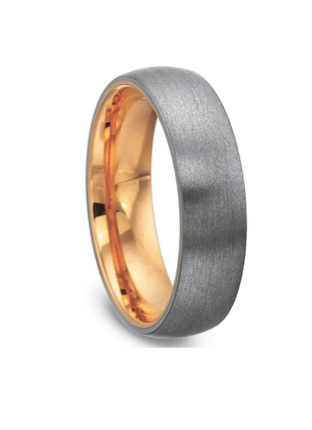 Mens 4mm yellow gold band