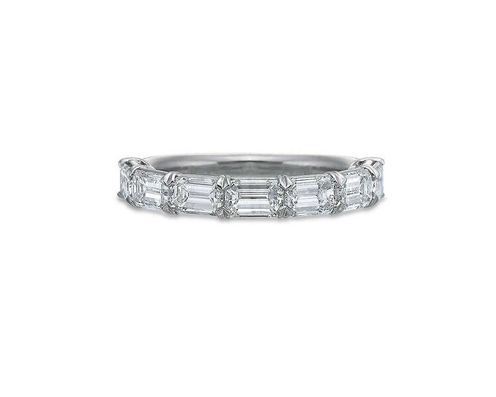 Pear Shape Diamond Band