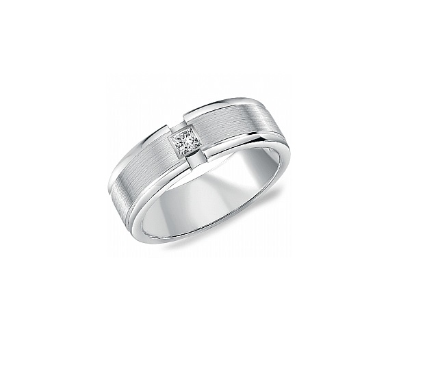 Chocolate Topaz Diamond Ring