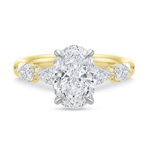 Serena Oval Diamond Engagement Ring