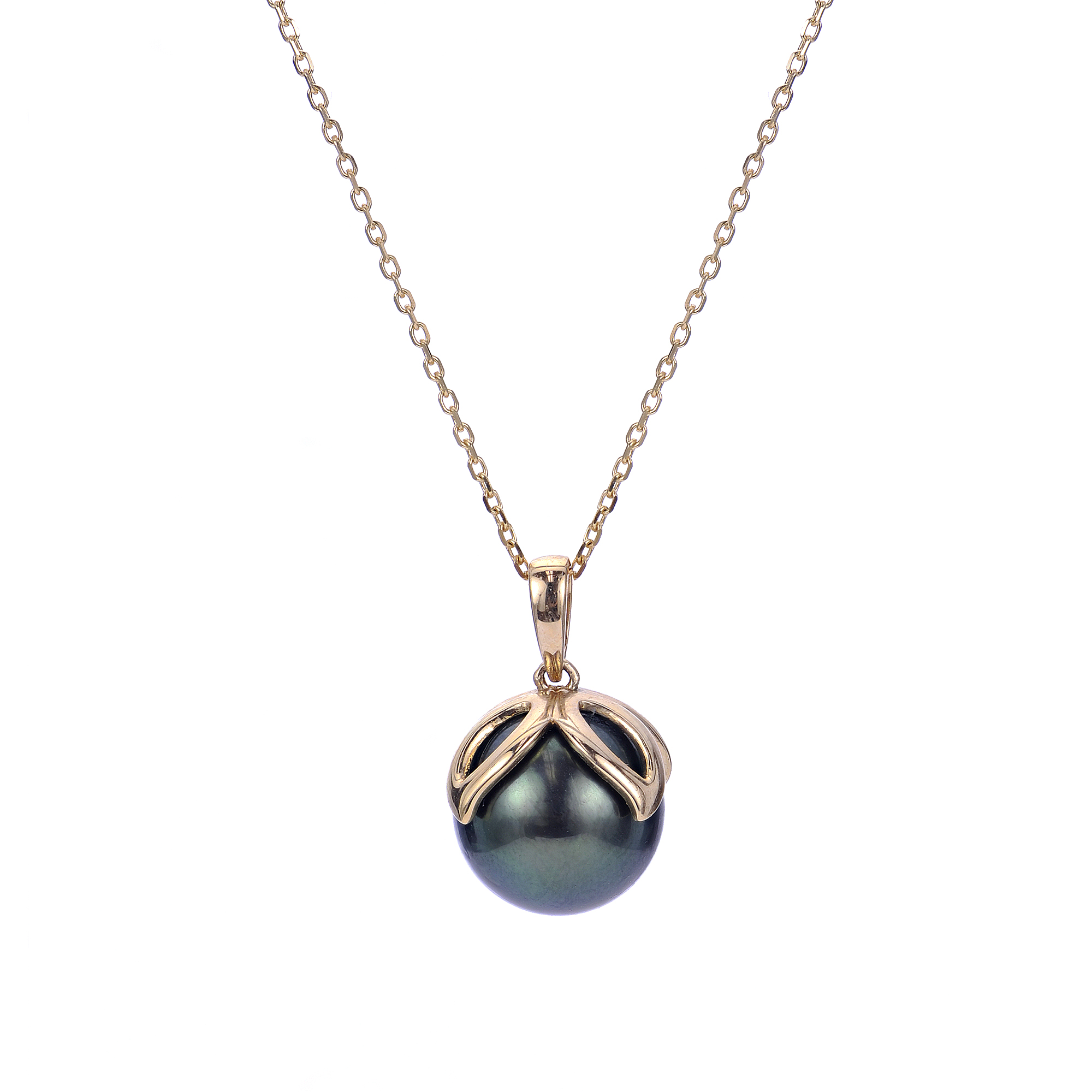 Gold Pearl Pendant