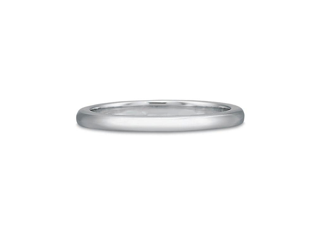 images White Gold Men's Wedding Band