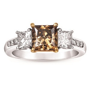 images Brown Diamond Engagement Ring Setting