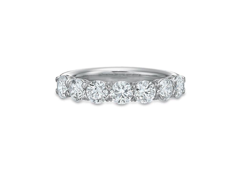 images White Gold Blossom Diamond Band
