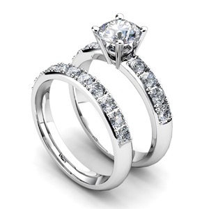 14kt Diamond Earrings
