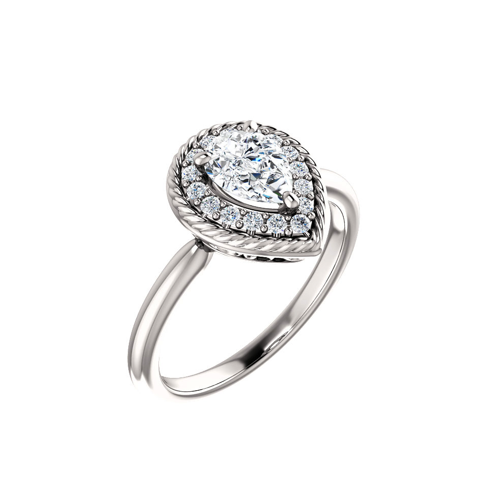 Vintage Inspired Diamond Ring