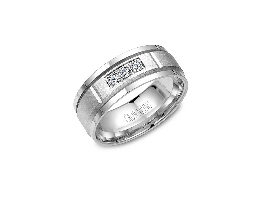 Two Row Pave Eternity Band