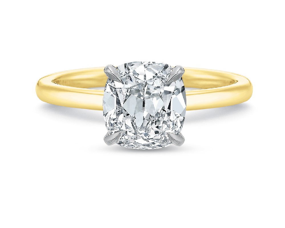 images Desiree Cushion Engagement Ring