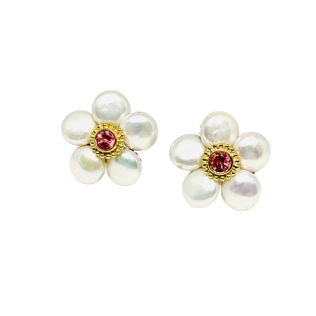 Akoya pearl earrings