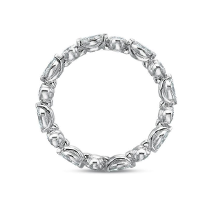 Silhouette Marquise Round Eternity Band