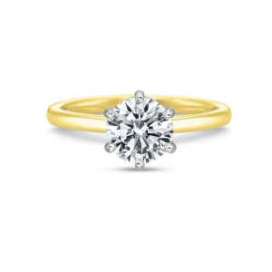 Desiree Six Prong Solitaire Engagement Ring