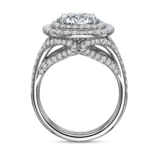 The Holly Double Halo Engagement Ring
