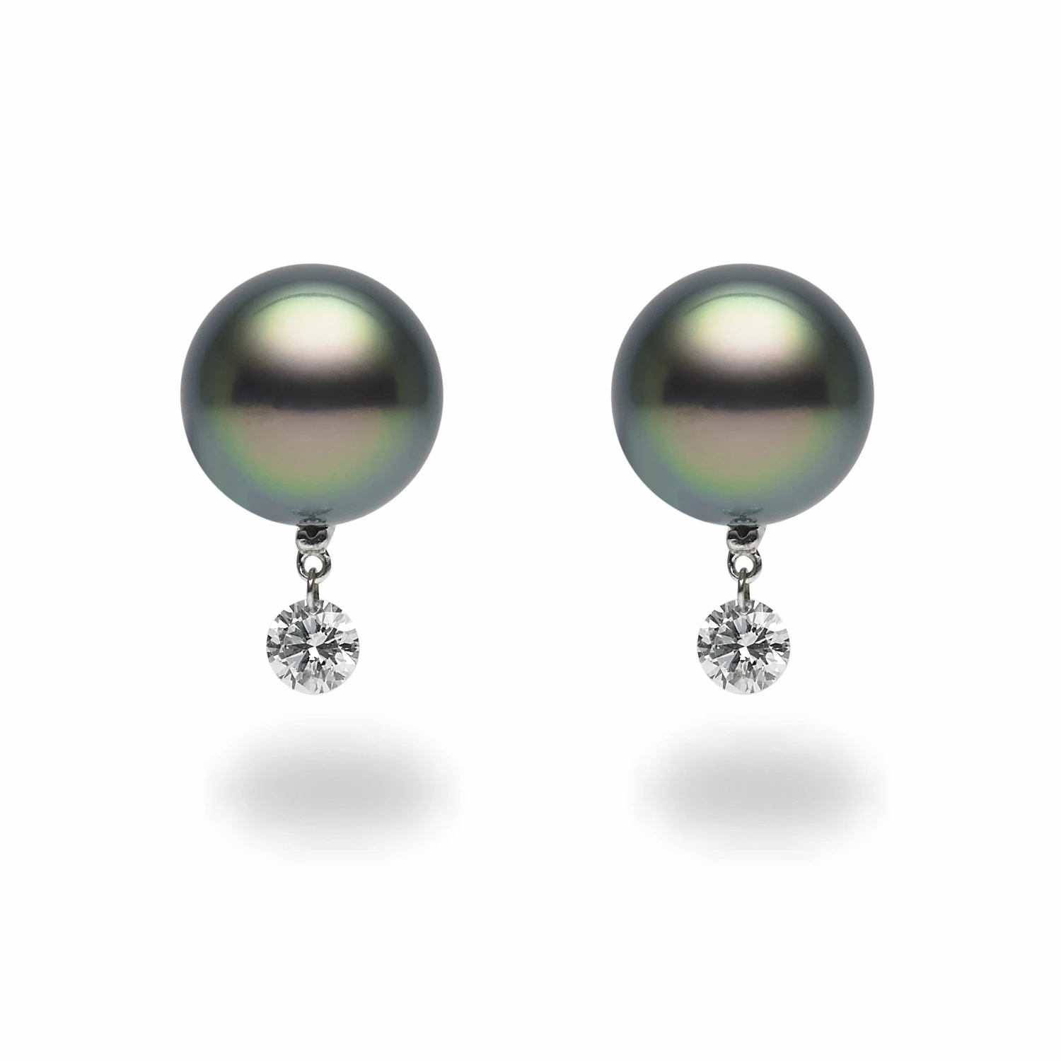 images Tahitian Diamond Earring