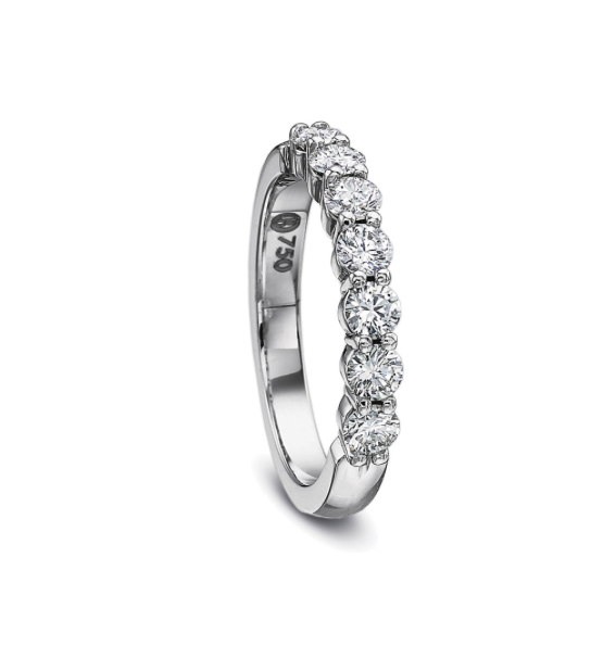 Men's Yellow Gold Ridged Band 5mm