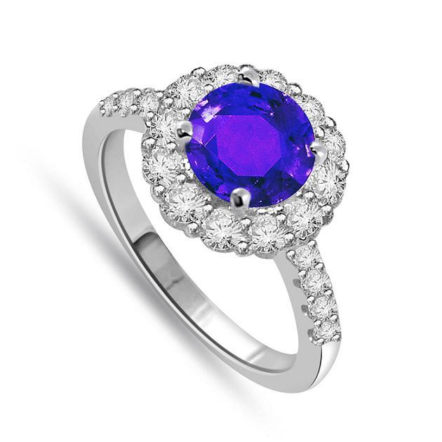 Blue Sapphire Cocktail Ring