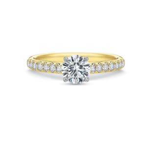 Valentina Diamond Shank Engagement Ring
