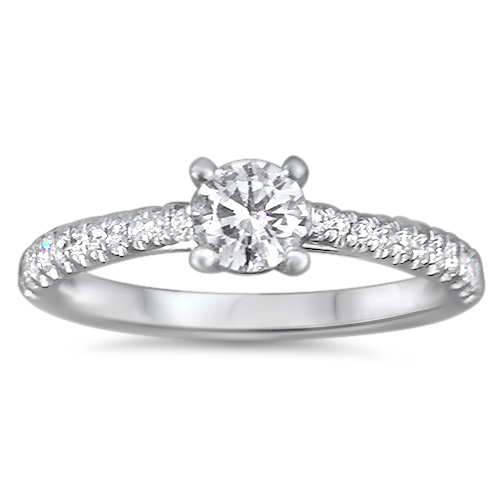 Diamond Solitaire Engagement Ring