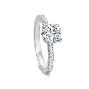Round Diamond Solitaire Engagement Ring