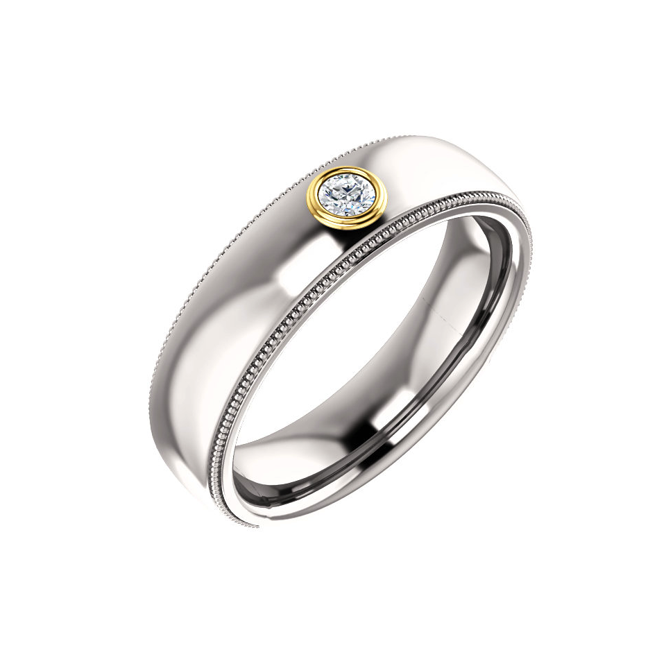 Open Band Infinity Engagement Ring Setting