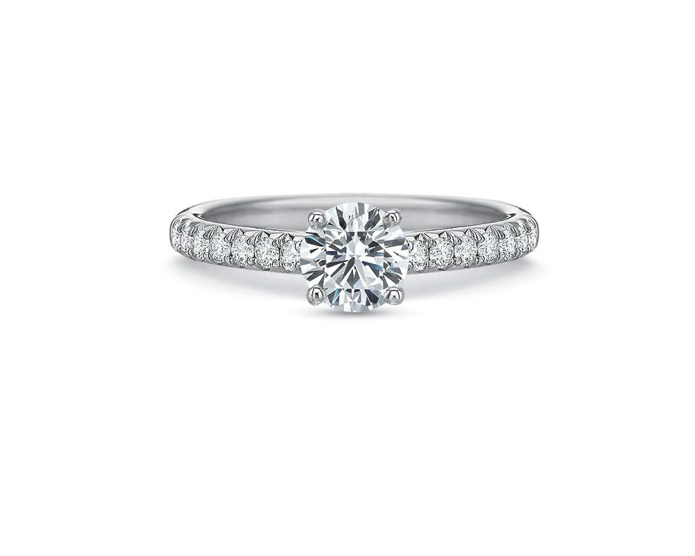 Channel Engagement Ring Setting