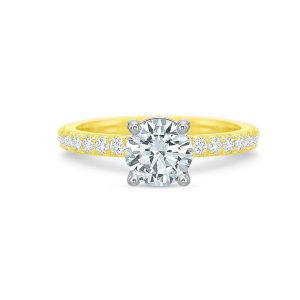 18kt Desiree Solitaire Engagement Ring