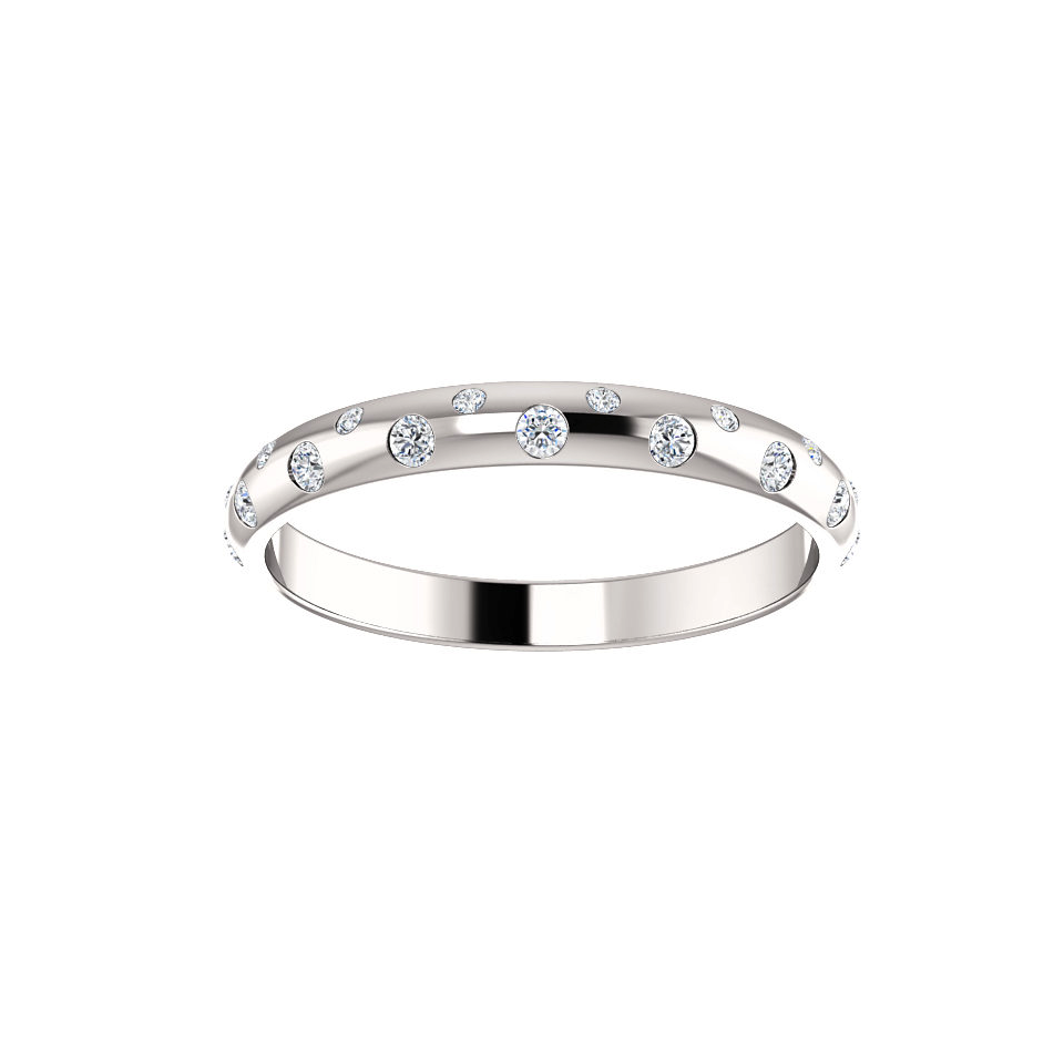 Baguette Diamond Band