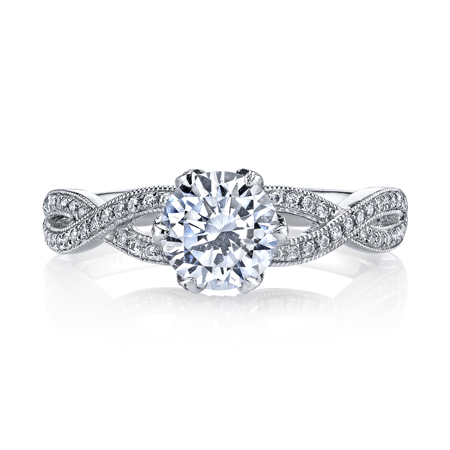 images Allure Infinity Engagement Ring