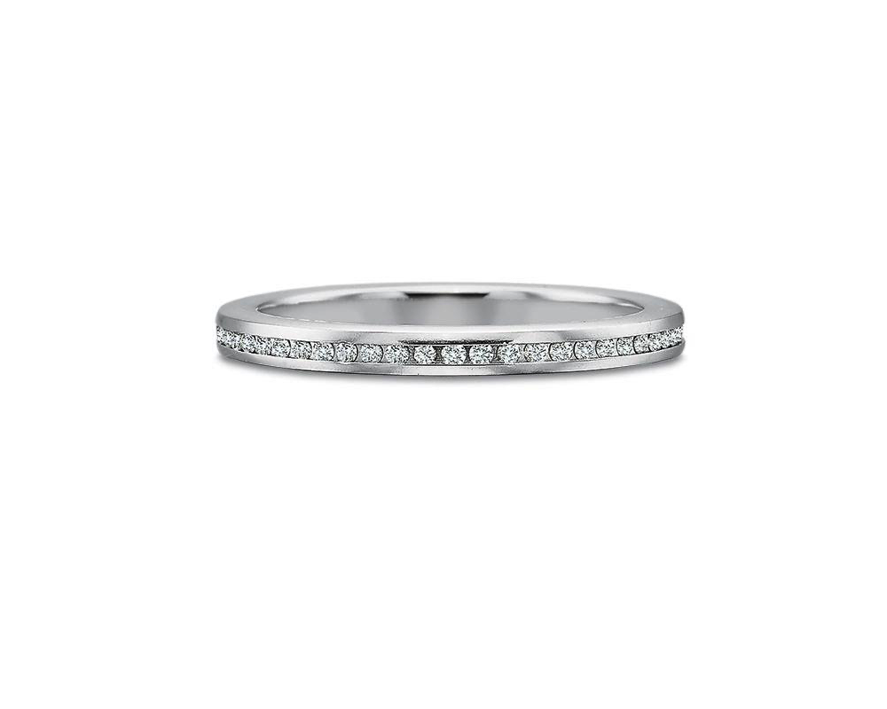 18kt White Gold Marquise Diamond Band