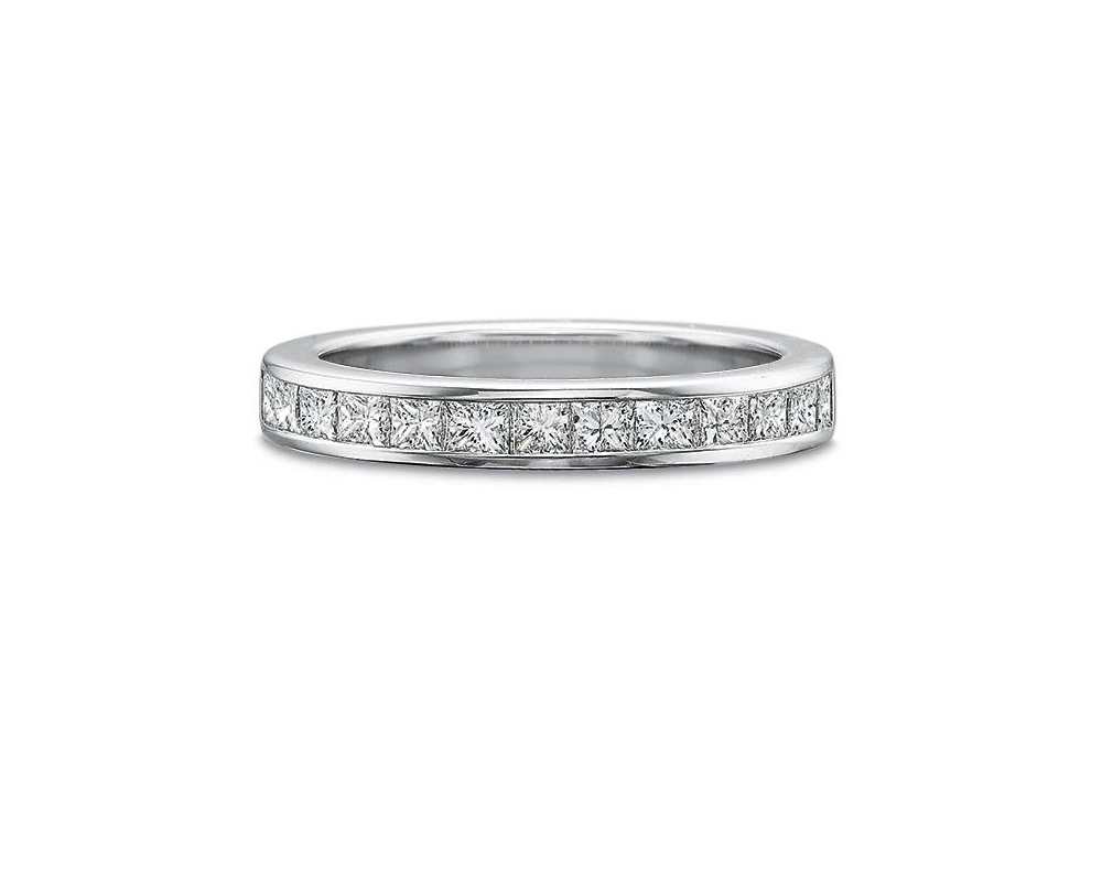 18kt White Gold Marquise Diamond Band