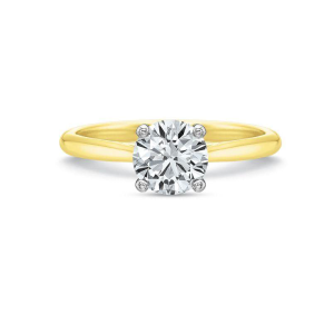 Valentina Round Solitaire Engagement Ring Setting