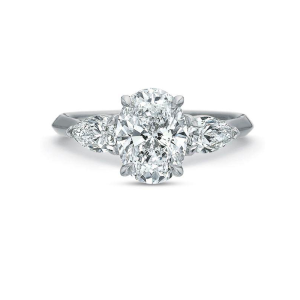 Serena Oval Engagement Ring Setting
