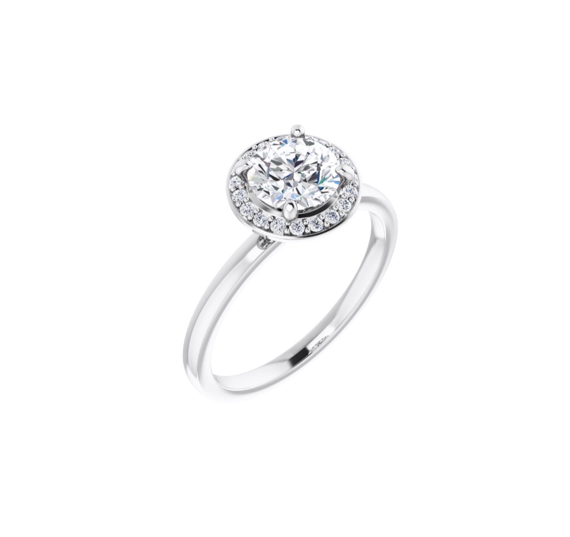 images Victoria Halo Engagement Ring Setting