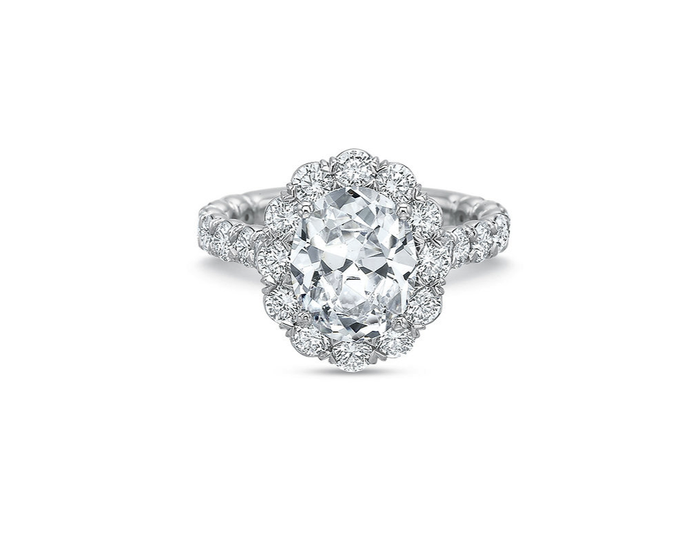 Vintage Diamond Engagement Ring Setting