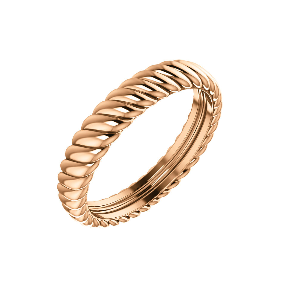 images Rose Gold Rope Band