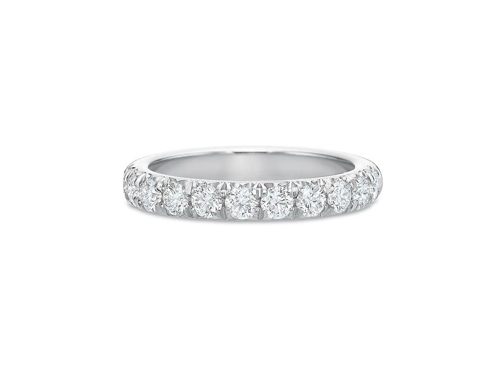 18kt White Gold Diamond Eternity Band