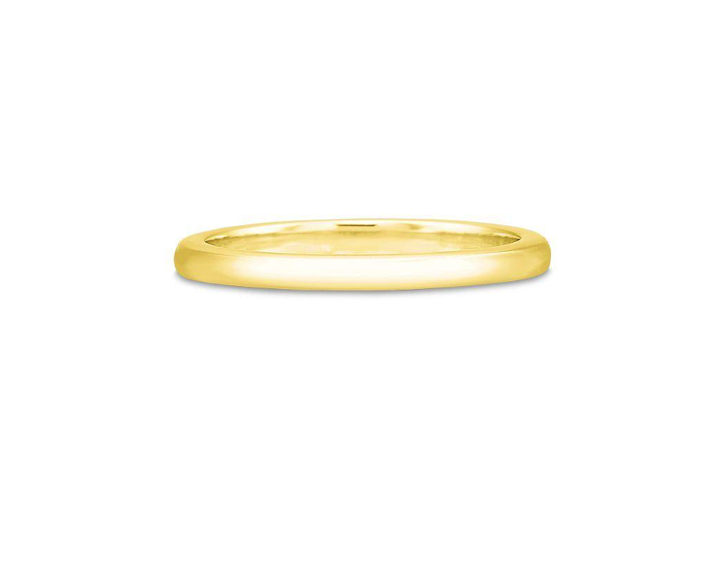 images Yellow Gold Men's Wedding Band