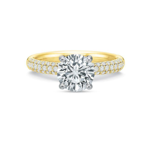 Vanessa Pave Engagement Ring Setting