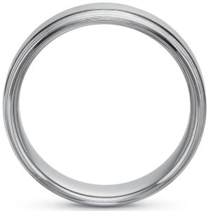 Men's Double Edge Wedding Band