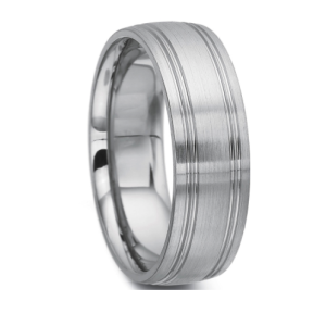 Men's 7mm Flat Wedding Band