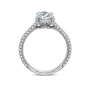 Vanessa Oval Diamond Engagement Ring