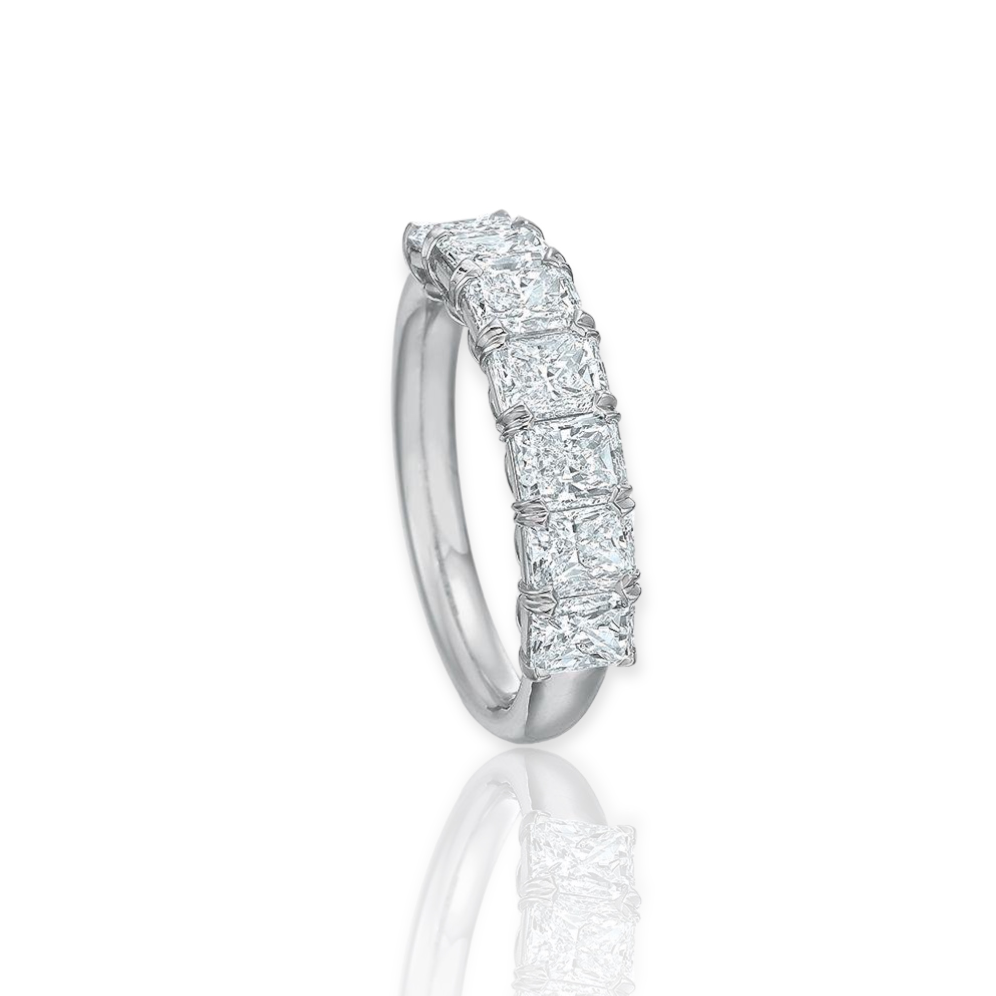 Blossom Oval Diamond Band