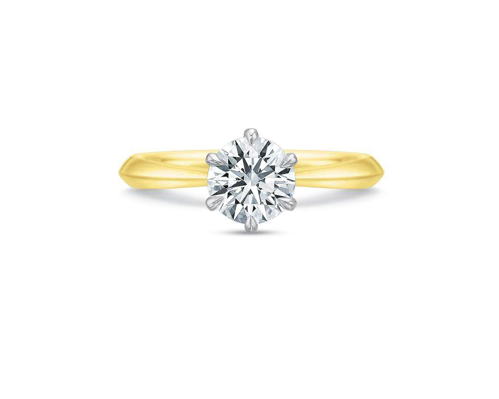 images Valentina Six Prong Engagement Ring