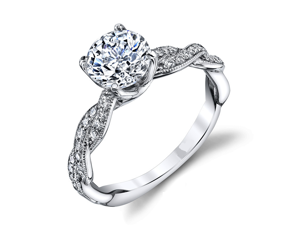 Angelina Diamond Wedding Band