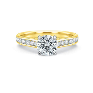Channel Engagement Ring Setting