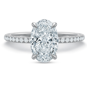 Desiree Hidden Halo Engagement Ring
