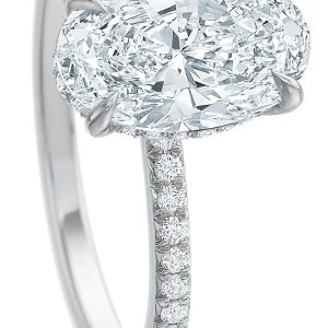 Desiree Hidden Halo Engagement Ring