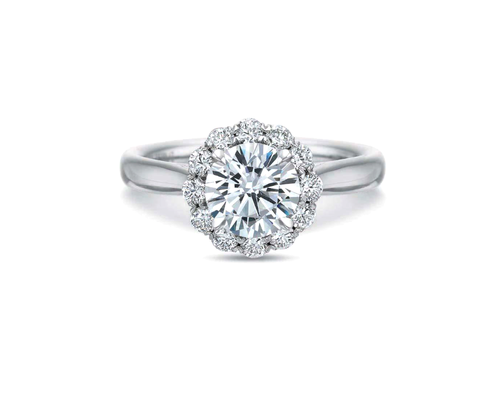 Brown Diamond Solitaire Engagement Ring
