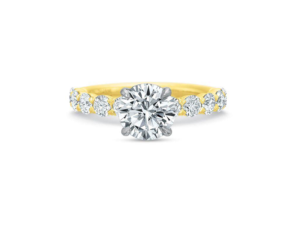 Channel Engagement Ring Setting