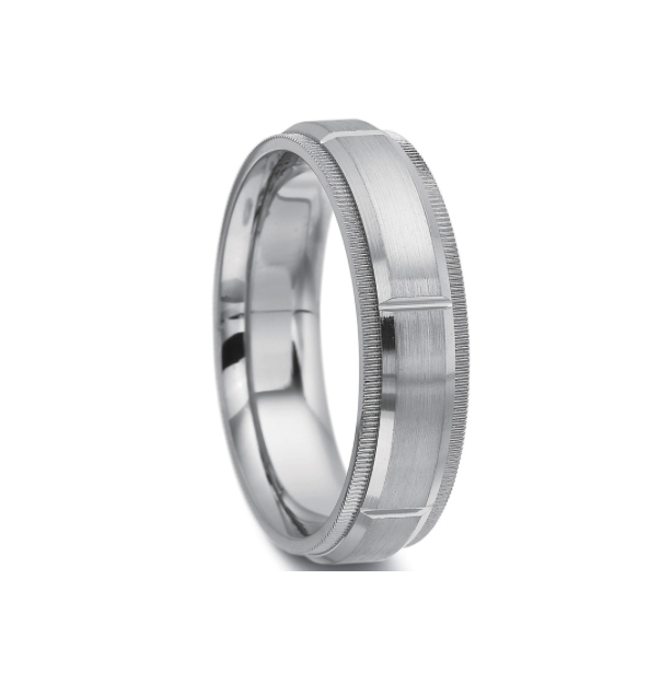Men's 5mm Yellow Gold Wedding Band