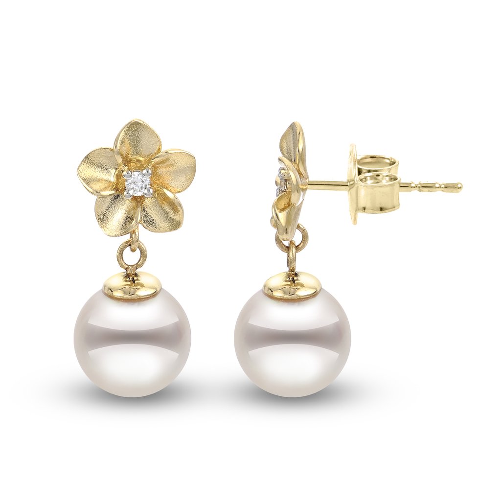 images Akoya pearl earrings